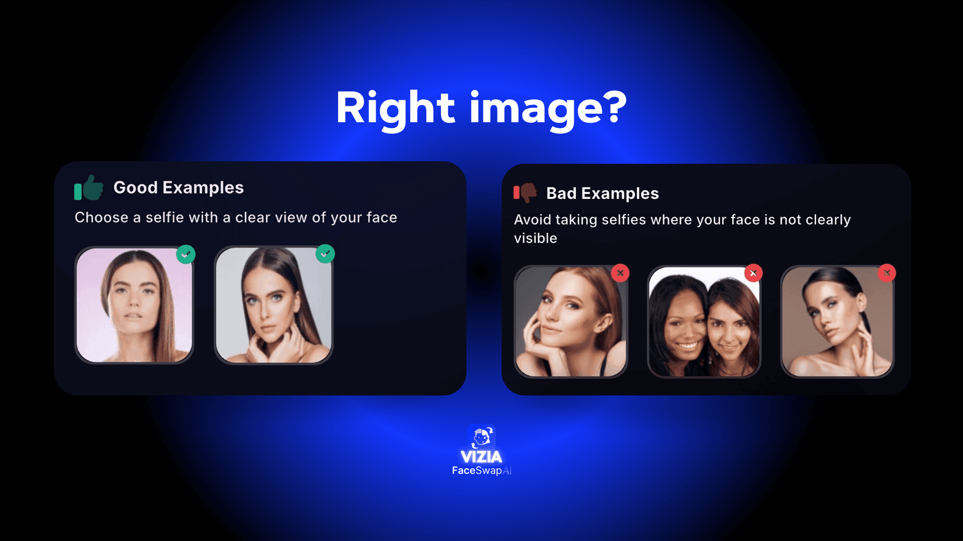 Get the best video face swap results with the correct choice of image!
