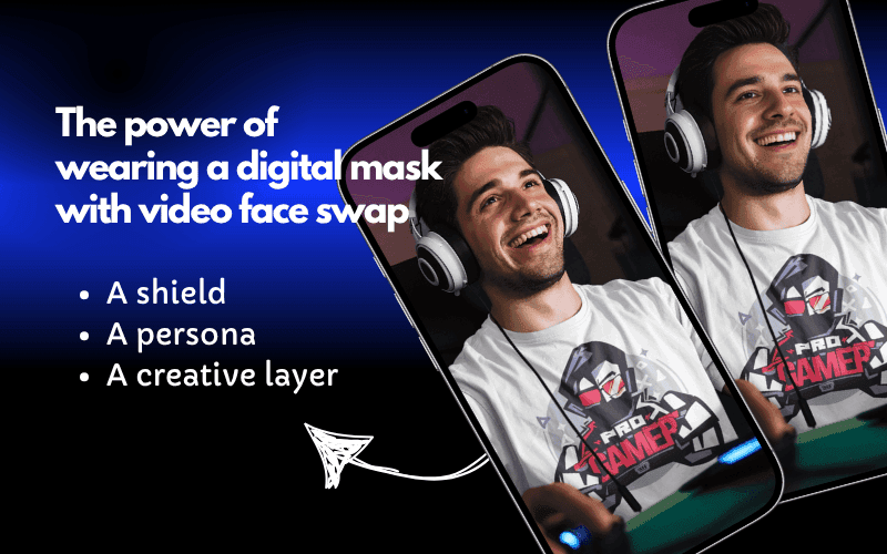 The power of wearing a digital mask with video face swap