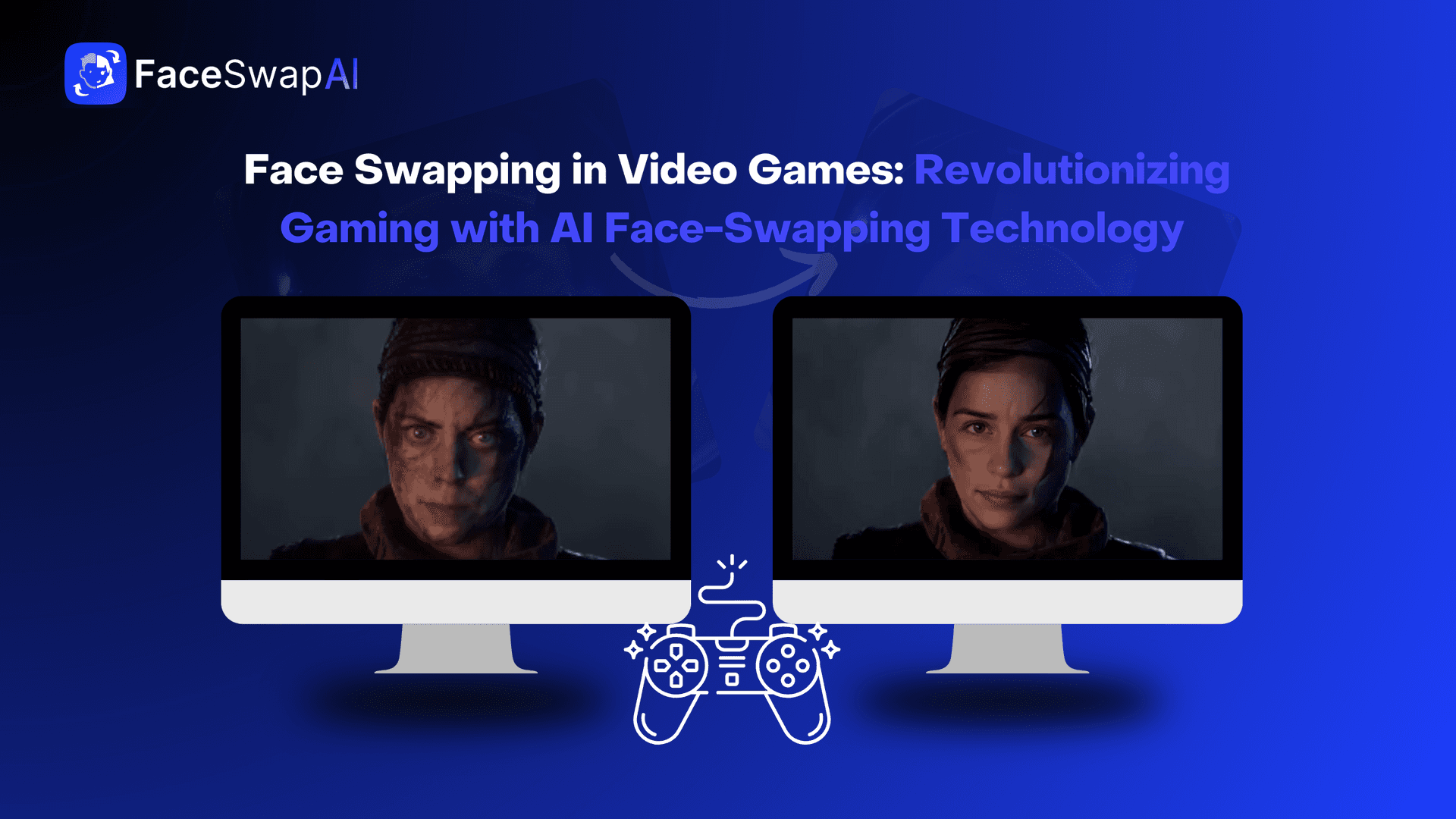 Face swap on video games